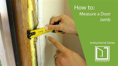 measure door jamb thickness|jamb sizes for exterior doors.